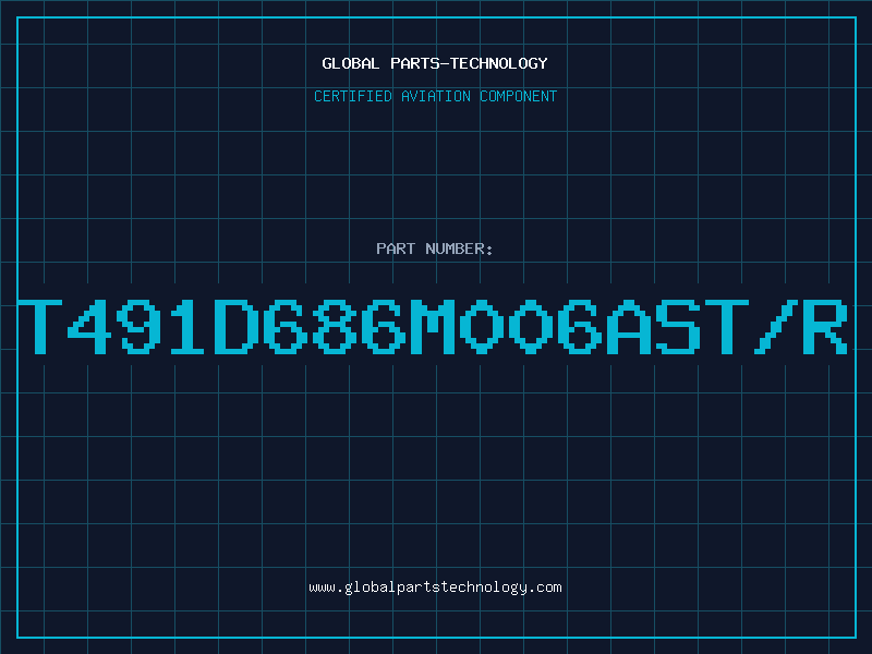 Aviation Part T491D686M006AST/R