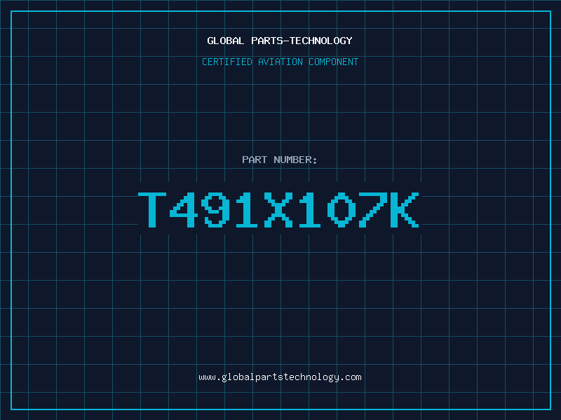 Aviation Part T491X107K