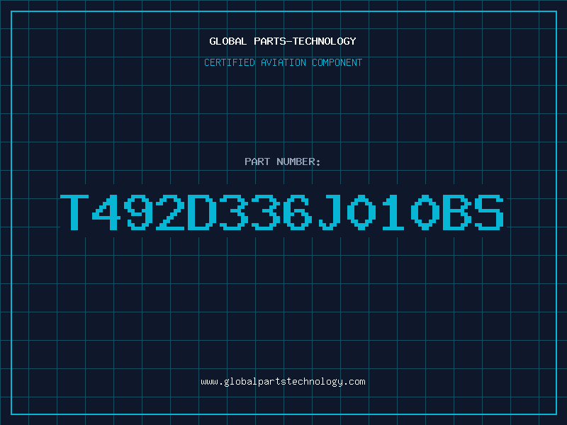 Aviation Part T492D336J010BS
