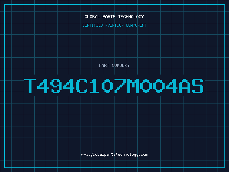 Aviation Part T494C107M004AS
