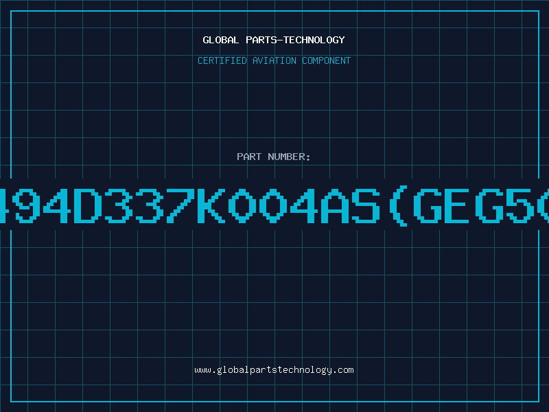 Aviation Part T494D337K004ASGEG500