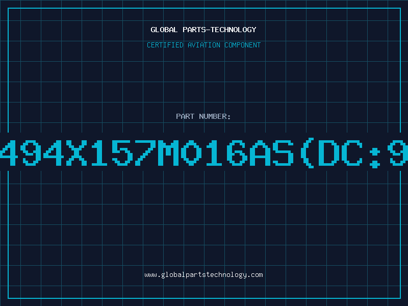Aviation Part T494X157M016ASDC99