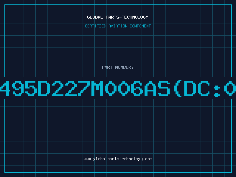 Aviation Part T495D227M006AS(DC:00