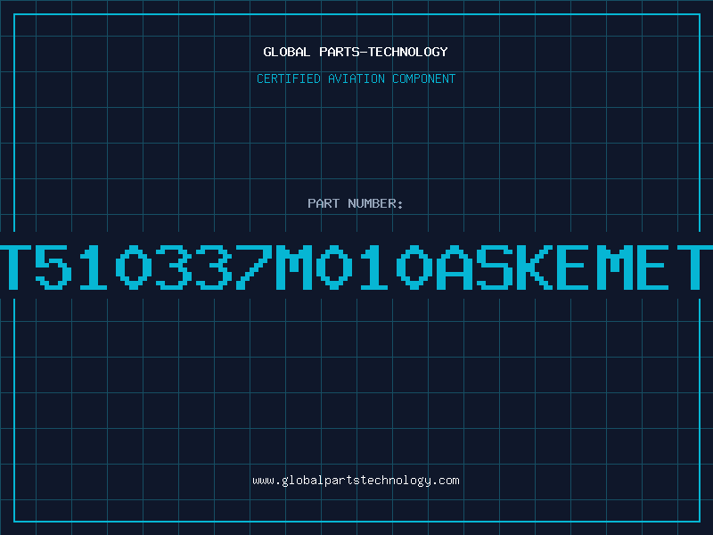 Aviation Part T510337M010ASKEMET