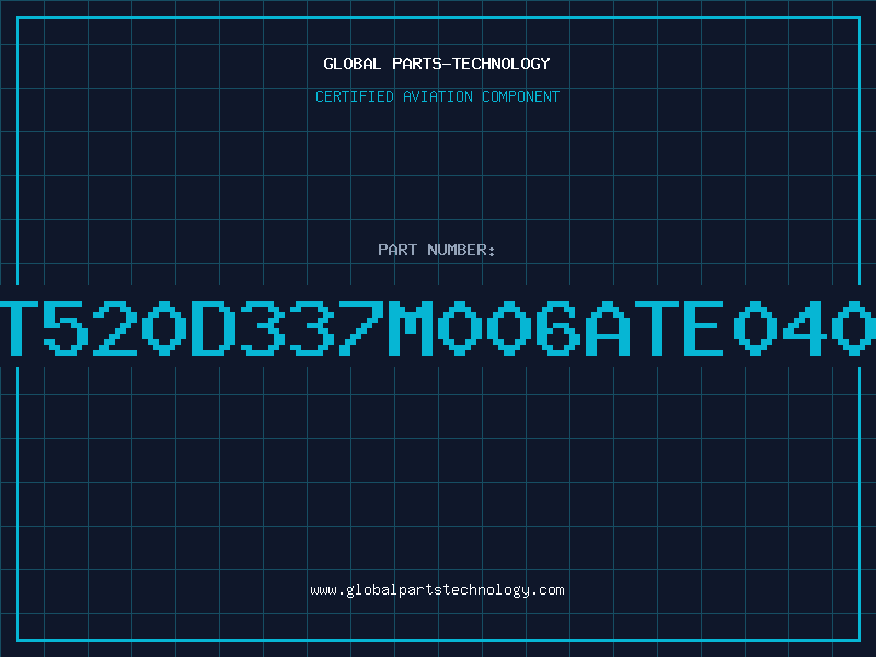 Aviation Part T520D337M006ATE040