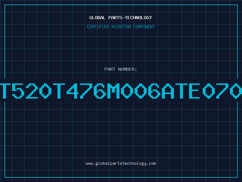 Aviation Part T520T476M006ATE070