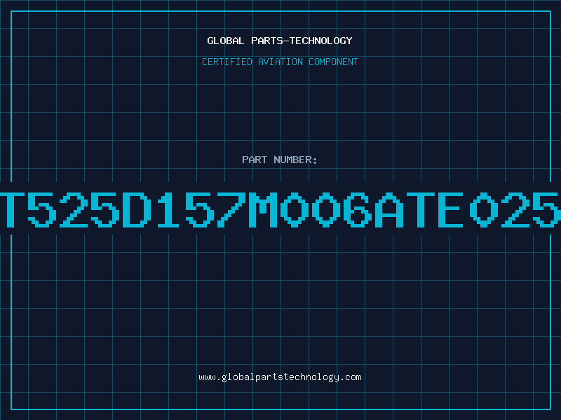 Aviation Part T525D157M006ATE025