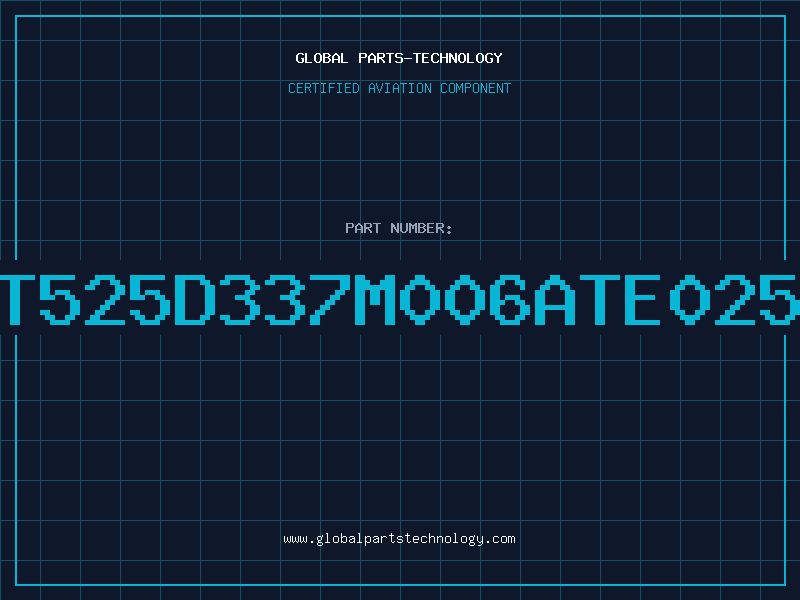 Aviation Part T525D337M006ATE025