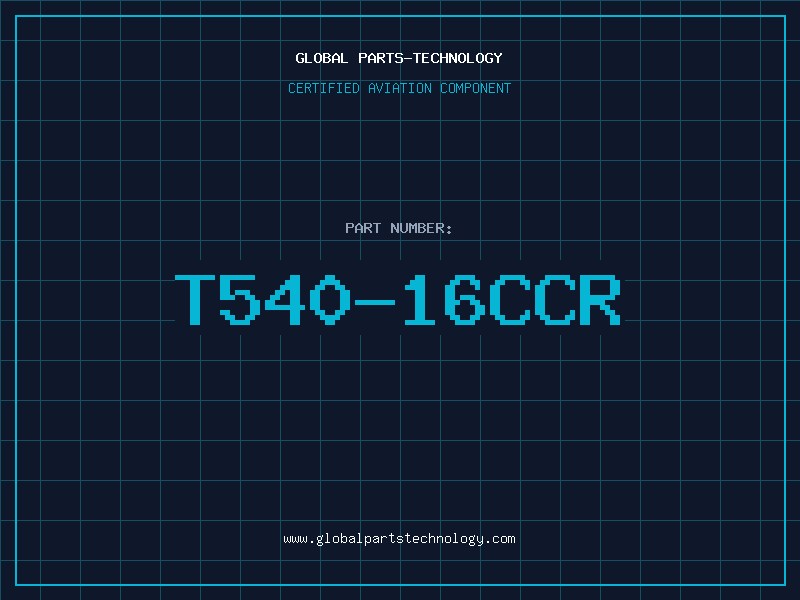 Aviation Part T540-16CCR
