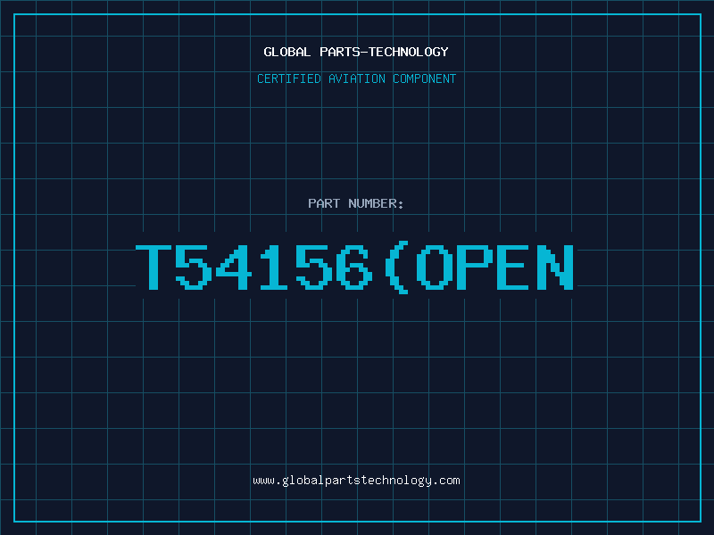 Aviation Part T54156(open