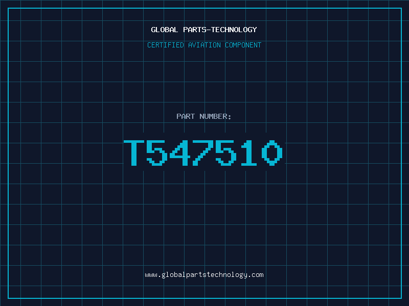 Aviation Part T547510