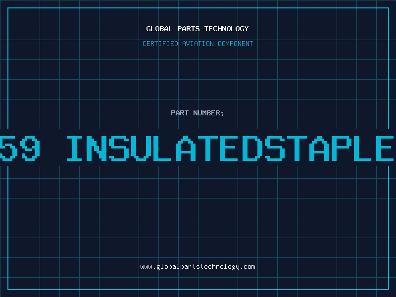Aviation Part T59 InsulatedStapler