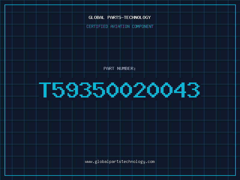 Aviation Part T59350020043