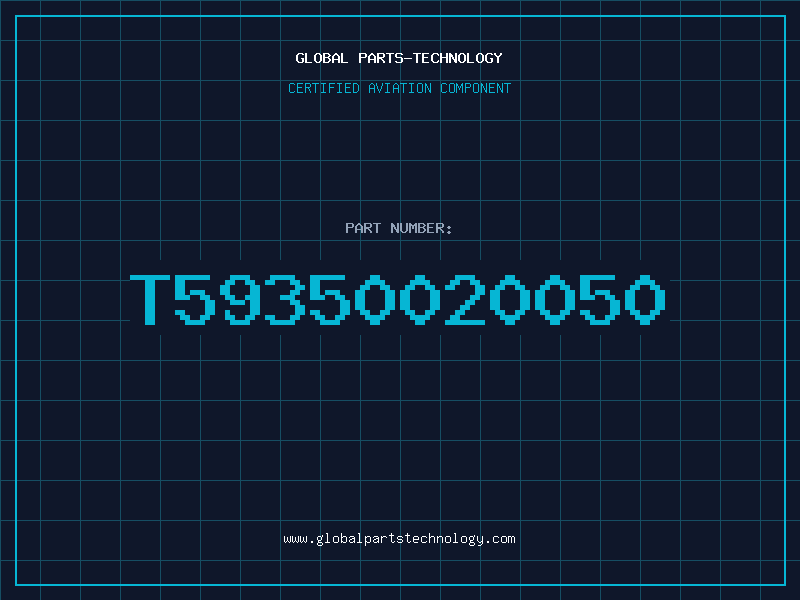 Aviation Part T59350020050