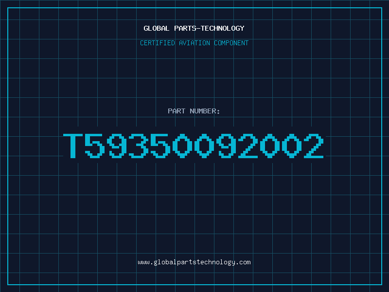 Aviation Part T59350092002