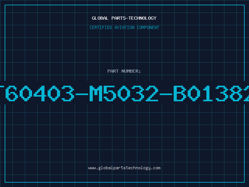 Aviation Part T60403-M5032-B01382