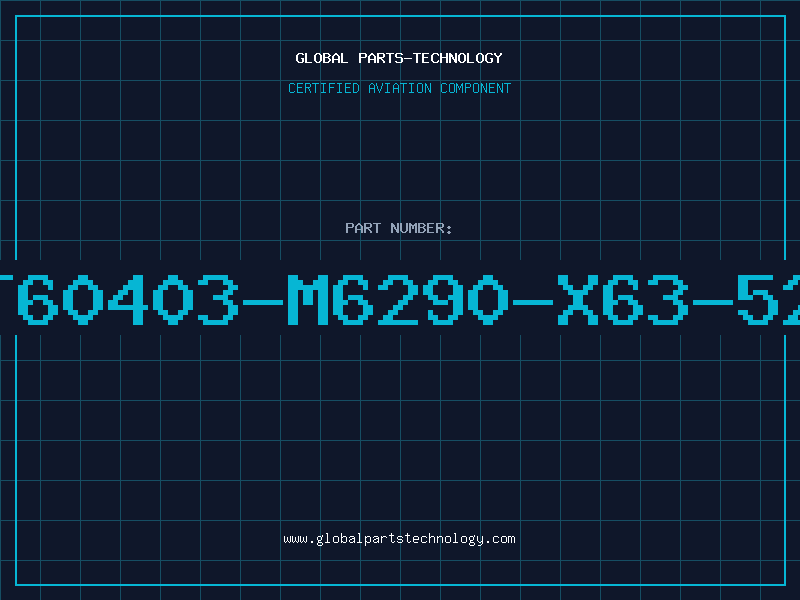 Aviation Part T60403-M6290-X63-52