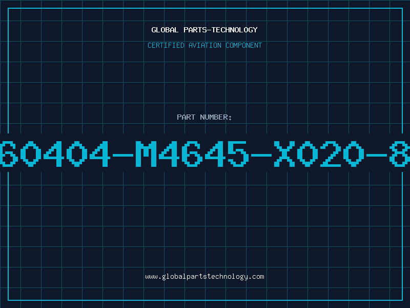 Aviation Part T60404-M4645-X020-80