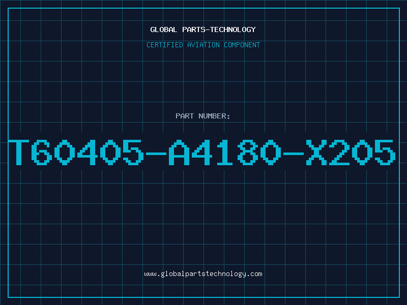 Aviation Part T60405-A4180-X205