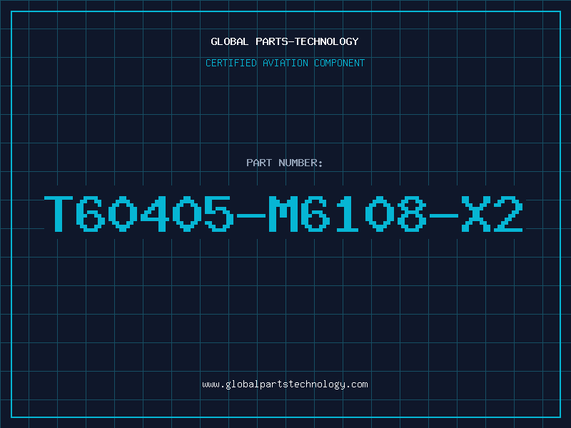 Aviation Part T60405-M6108-X2