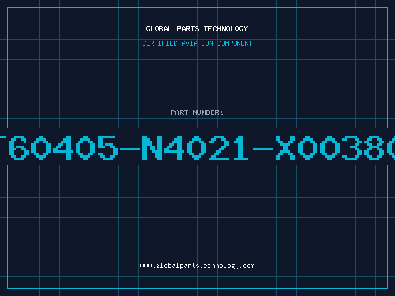 Aviation Part T60405-N4021-X00380