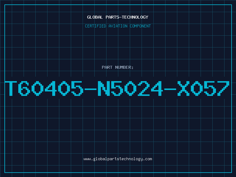Aviation Part T60405-N5024-X057
