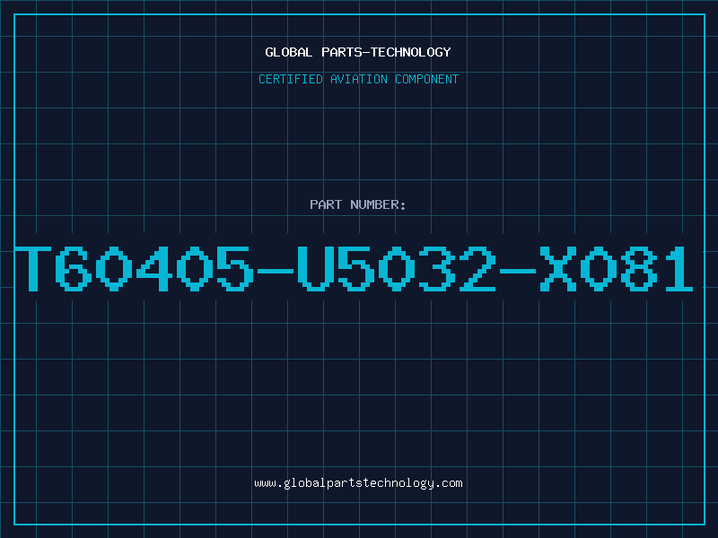 Aviation Part T60405-U5032-X081