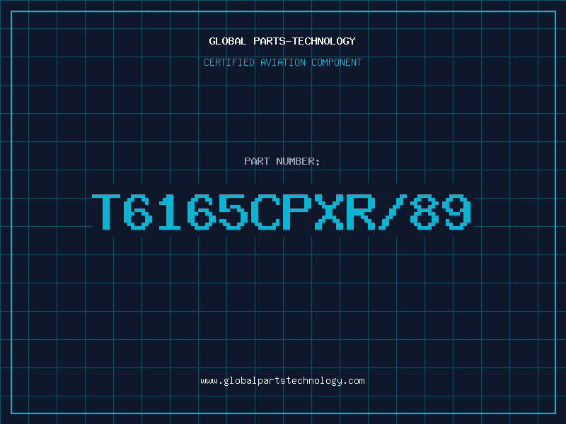 Aviation Part T6165CPXR/89