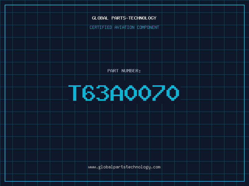 Aviation Part T63A0070
