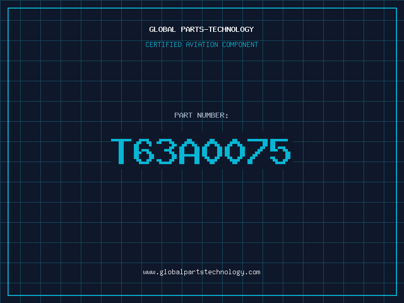 Aviation Part T63A0075