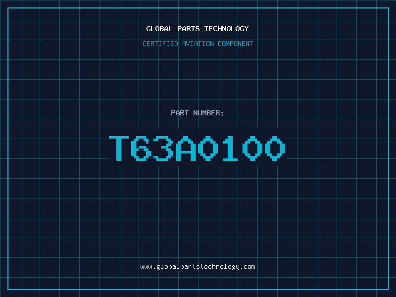 Aviation Part T63A0100