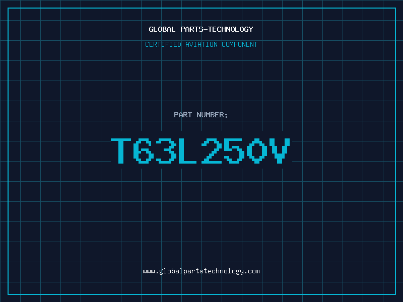 Aviation Part T63L250V