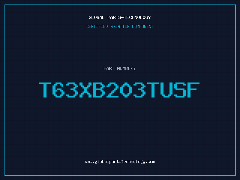 Aviation Part T63XB203TUSF