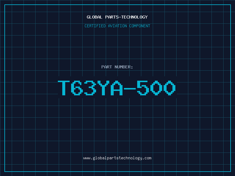 Aviation Part T63YA-500