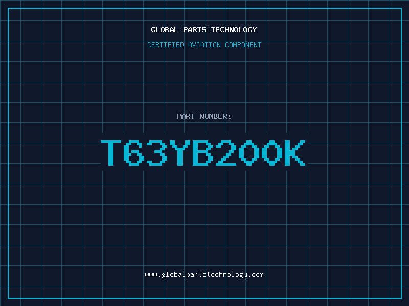 Aviation Part T63YB200K