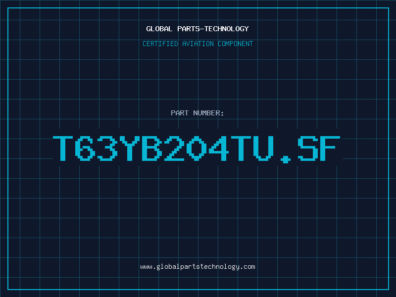 Aviation Part T63YB204TU.SF