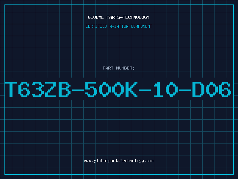 Aviation Part T63ZB-500K-10-D06