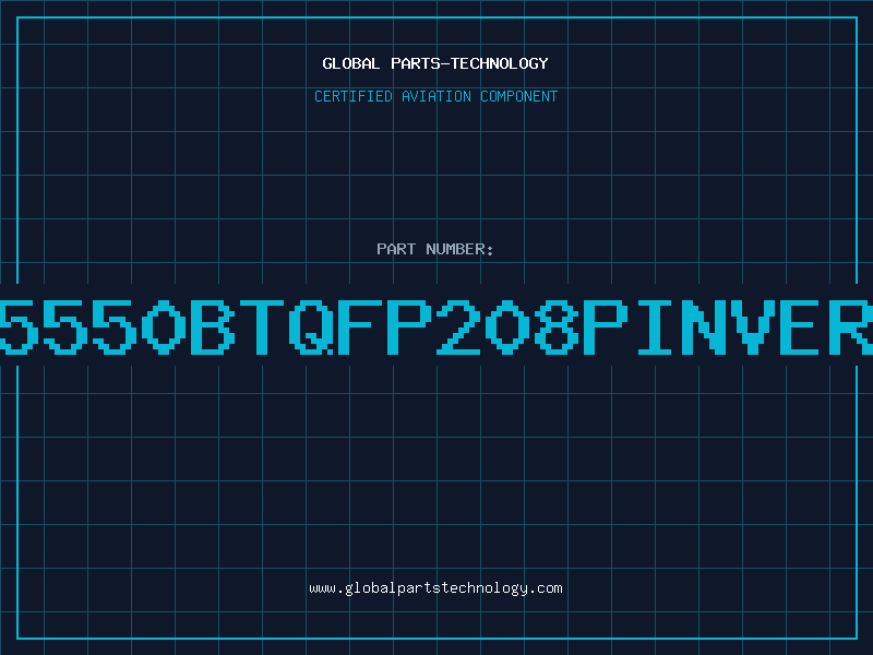 Aviation Part T65550BTQFP208PINVERB