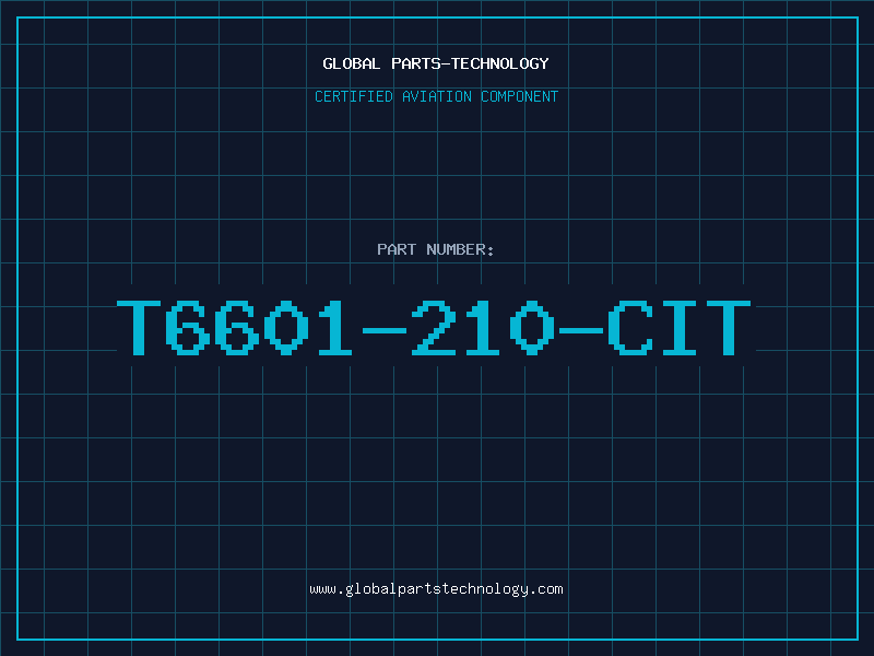 Aviation Part T6601-210-CIT
