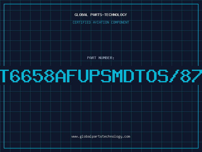Aviation Part T6658AFUPSMDTOS/87