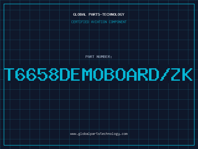 Aviation Part T6658DEMOBOARD/ZK