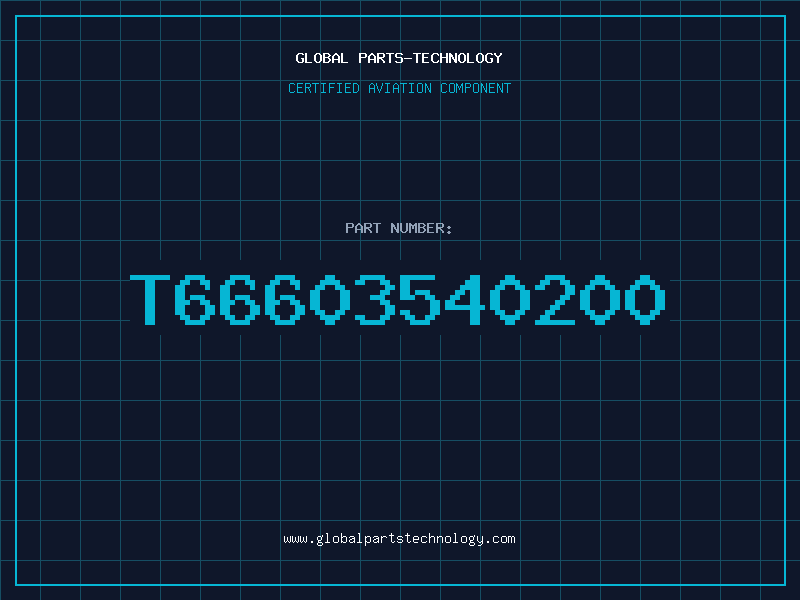 Aviation Part T66603540200