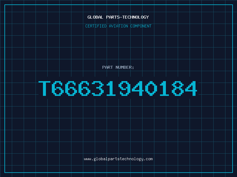 Aviation Part T66631940184