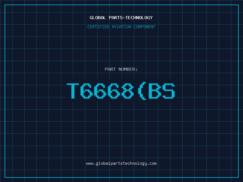 Aviation Part T6668BS