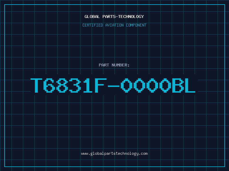 Aviation Part T6831F-0000BL