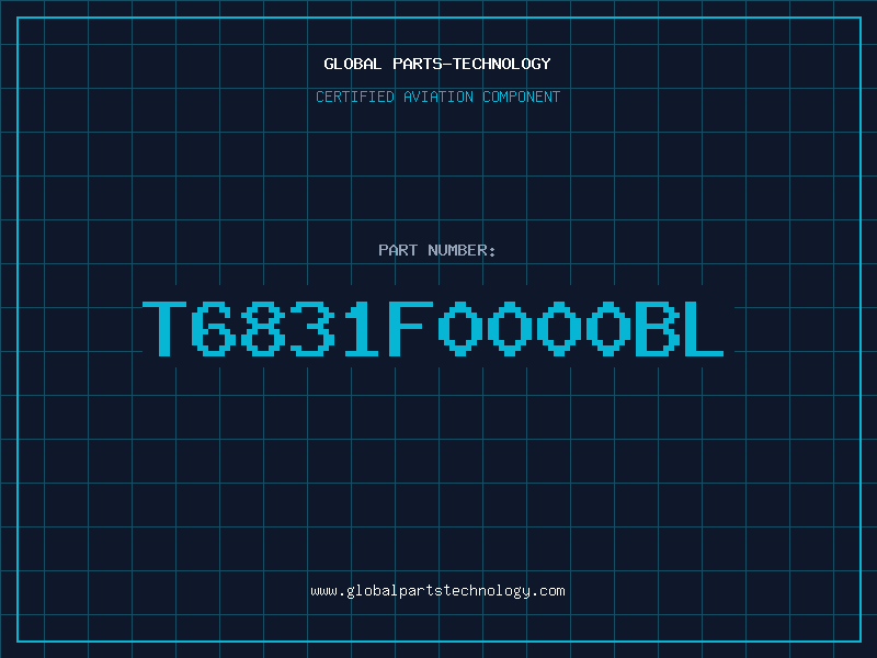 Aviation Part T6831F0000BL