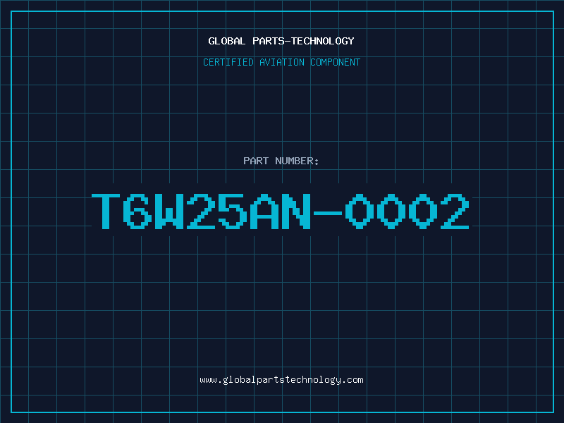 Aviation Part T6W25AN-0002