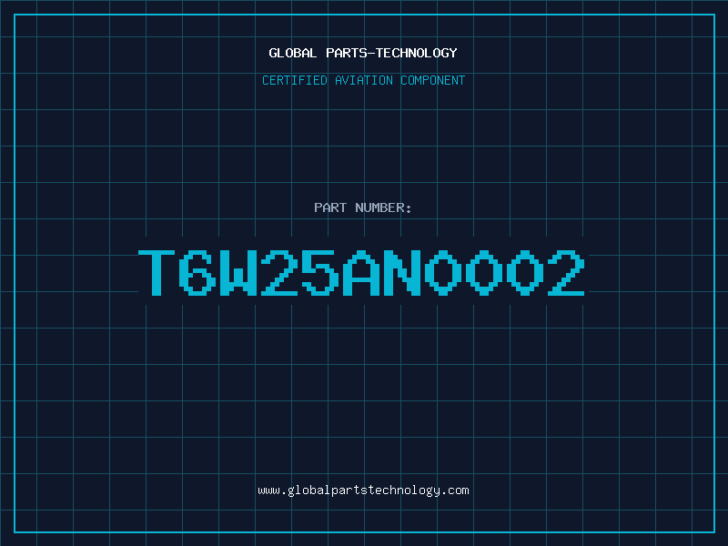 Aviation Part T6W25AN0002