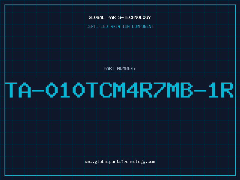 Aviation Part TA-010TCM4R7MB-1R