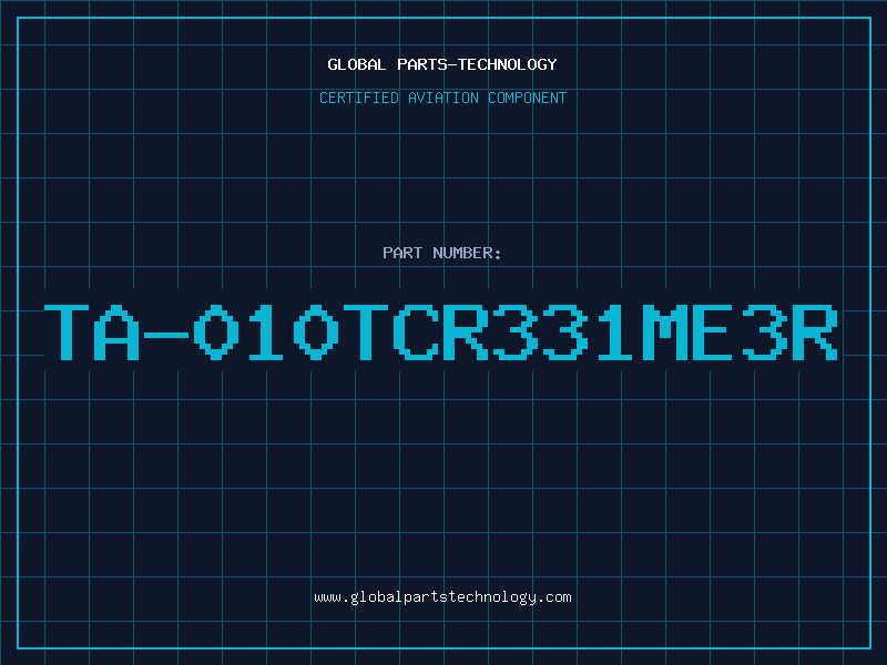 Aviation Part TA-010TCR331ME3R